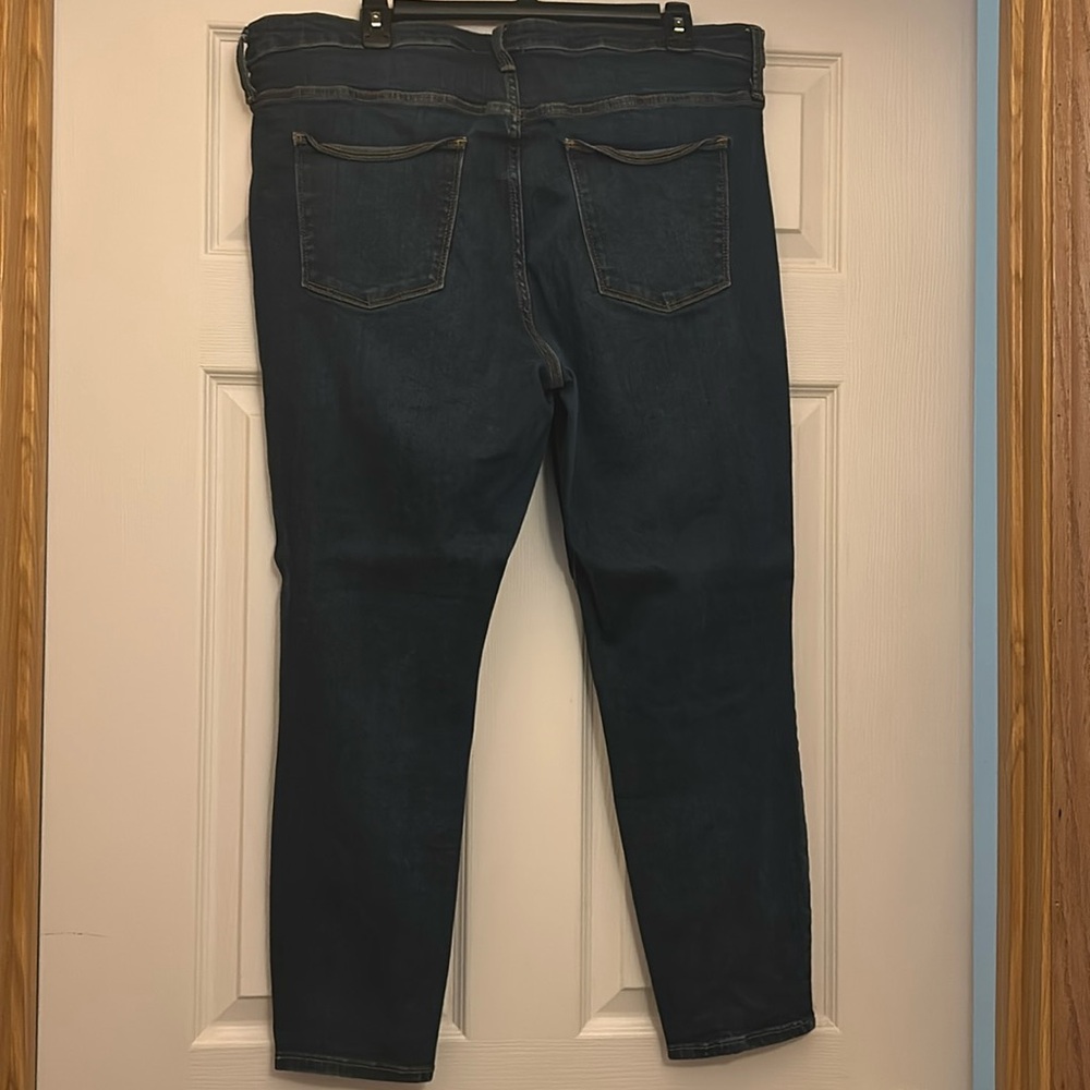 Dark Wash Denim Jeans - Picture 3 of 3